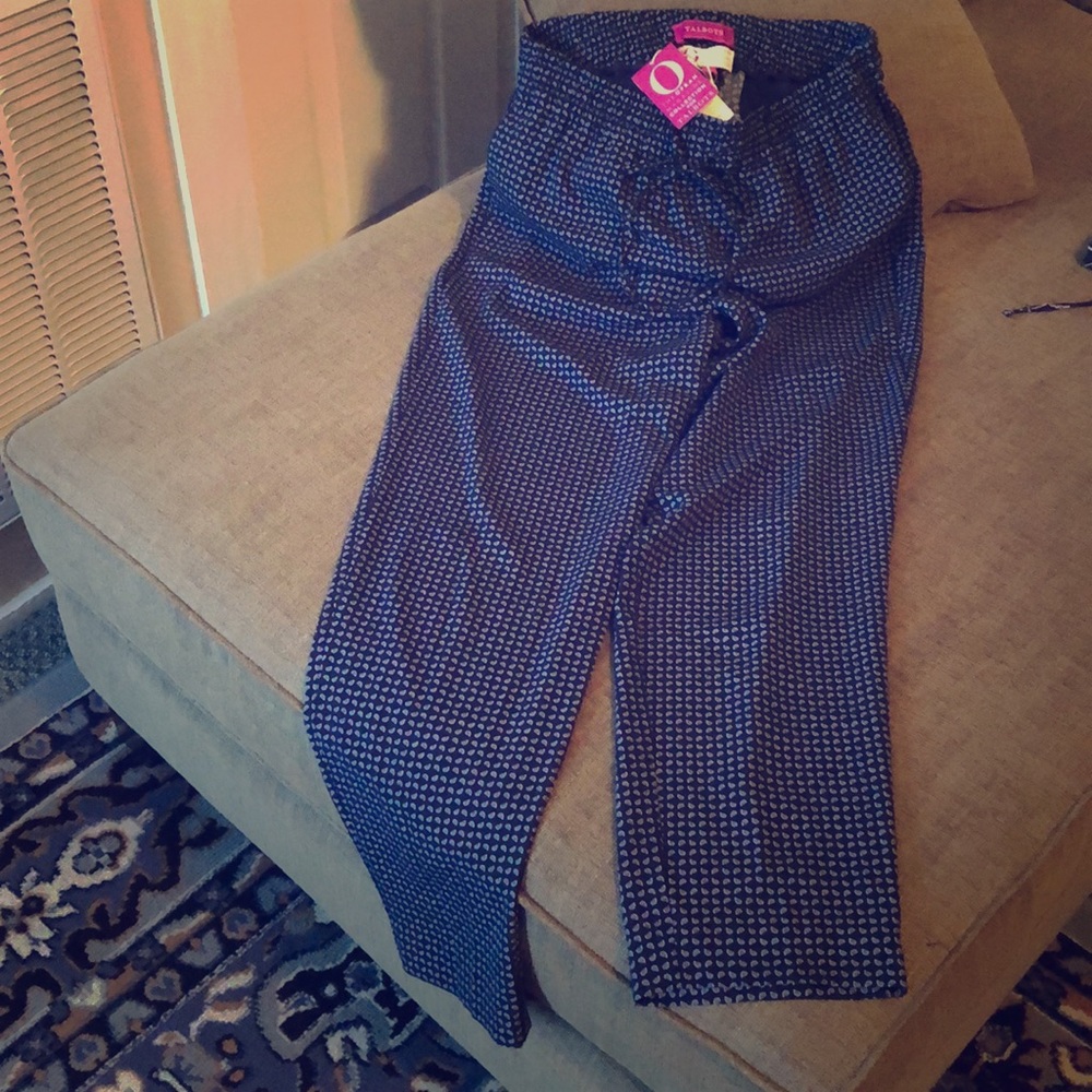 Talbots Oprah Collection classic flowing pant sm